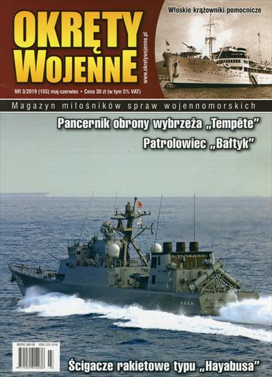 Okręty Wojenne - OW-155 2019-3 okładka.jpg
